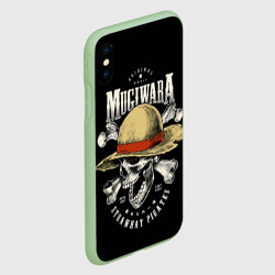Чехол для iPhone XS Max матовый Mugiwara One piece - фото 2