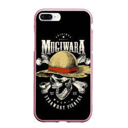 Чехол для iPhone 7Plus/8 Plus матовый Mugiwara One piece