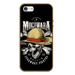 Чехол для iPhone 5/5S матовый Mugiwara One piece