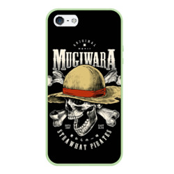 Чехол для iPhone 5/5S матовый Mugiwara One piece