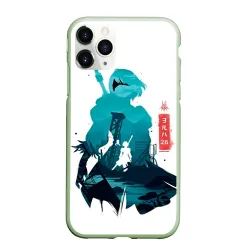 Чехол для iPhone 11 Pro Max матовый Nier Automata 2B