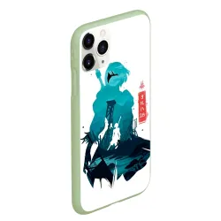 Чехол для iPhone 11 Pro Max матовый Nier Automata 2B - фото 2