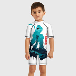 Детский купальный костюм 3D Nier Automata 2B - фото 2