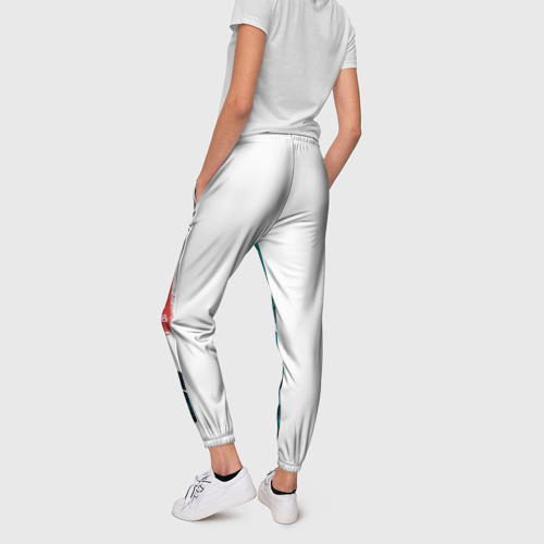 Женские брюки 3D Nier Automata 2B, цвет 3D печать - фото 4