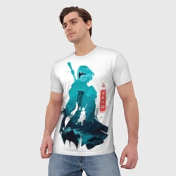 Мужская футболка 3D Nier Automata 2B - фото 2