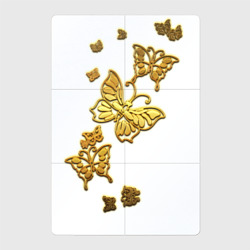 Магнитный плакат 2Х3 Золотистые бабочки