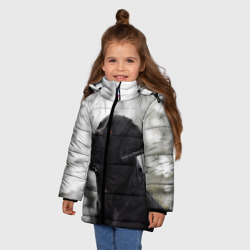 Зимняя куртка для девочек 3D Лабрадор Марк - фото 2
