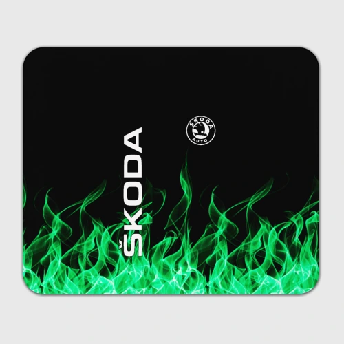 Прямоугольный коврик для мышки Skoda