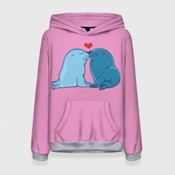 Женская толстовка 3D Любовь