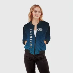 Женский бомбер 3D Infiniti - фото 2