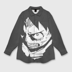 Женская рубашка oversize 3D Злой One piece