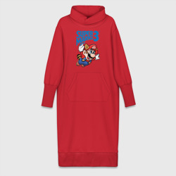 Платье удлиненное хлопок Super Mario bros 3