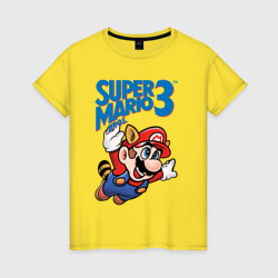 Женская футболка хлопок Super Mario bros 3
