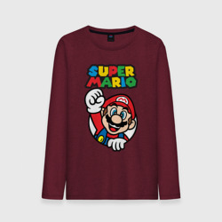 Мужской лонгслив хлопок NES - super Mario