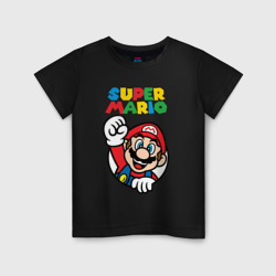Детская футболка хлопок NES - super Mario