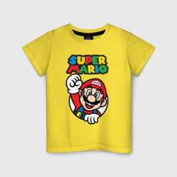 Детская футболка хлопок NES - super Mario