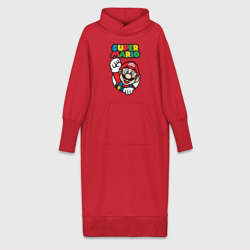 Платье удлиненное хлопок NES - super Mario