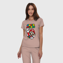 Женская пижама хлопок NES - super Mario - фото 2