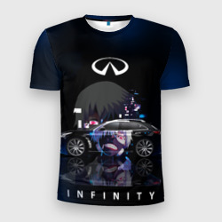 Мужская футболка 3D Slim Infinity Art
