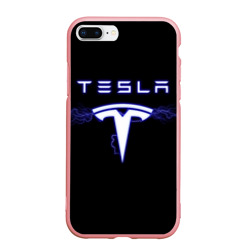 Чехол для iPhone 7Plus/8 Plus матовый Tesla