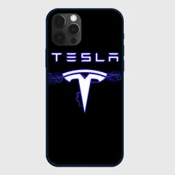 Чехол для iPhone 12 Pro Max Tesla