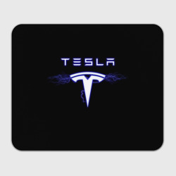 Прямоугольный коврик для мышки Tesla