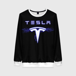 Женский свитшот 3D Tesla