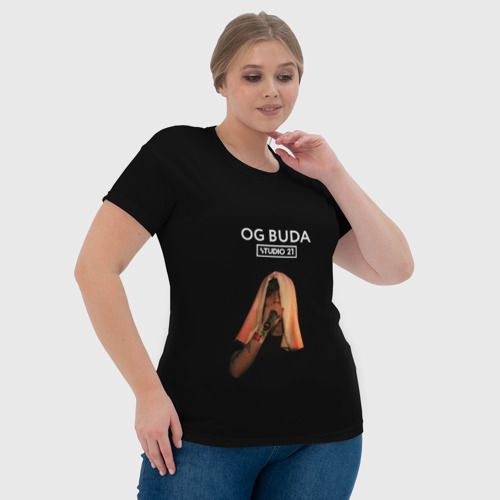 Женская футболка 3D OG Buda, цвет 3D печать - фото 6