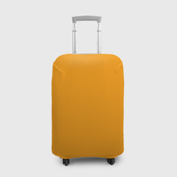Чехол для чемодана 3D Цвет Шафран без рисунка