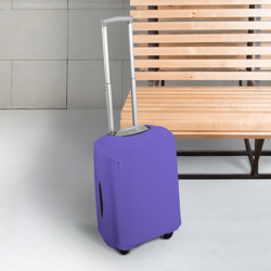 Чехол для чемодана 3D Аспидно-синий - фото 2