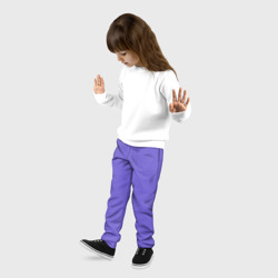 Детские брюки 3D Аспидно-синий - фото 2