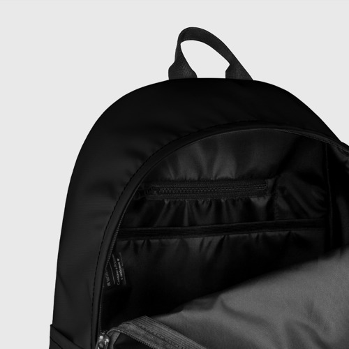 Рюкзак 3D Просто черный цвет - фото 8
