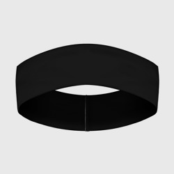 Просто черный цвет – Повязка на голову 3D с принтом купить