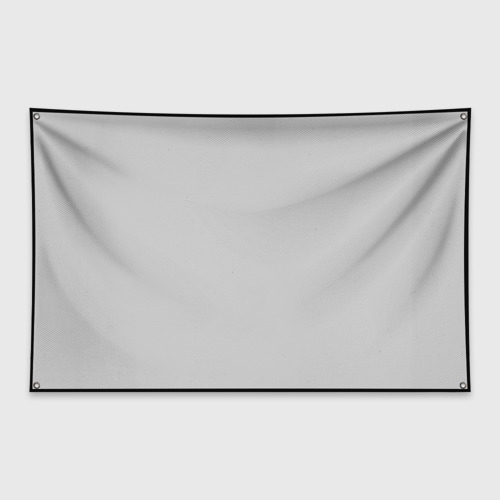 Флаг-баннер Просто черный цвет - фото 2