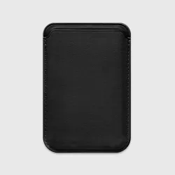 Картхолдер Magsafe магнитный Просто черный цвет