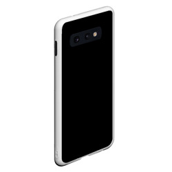 Чехол для Samsung S10E Просто черный цвет - фото 2