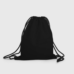Просто черный цвет – Рюкзак-мешок с принтом купить со скидкой в -25%