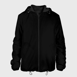 Мужская куртка 3D Просто черный цвет