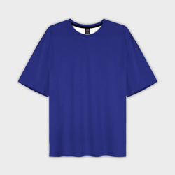 Мужская футболка oversize 3D Синий