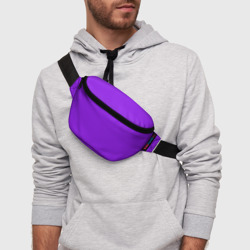 Поясная сумка 3D Фиолетовый - фото 2