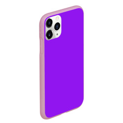 Чехол для iPhone 11 Pro Max матовый Фиолетовый - фото 2