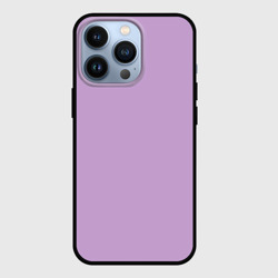 Чехол для iPhone 13 Pro Глициниевый цвет без рисунка