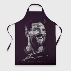 Фартук 3D Лионель Месси с автографом