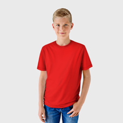 Детская футболка 3D Красная маска - фото 2