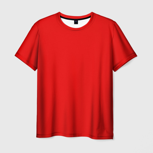 Мужская футболка 3D Красная маска, цвет 3D печать