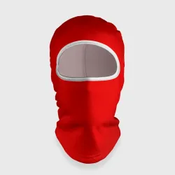 Балаклава 3D Красный полностью