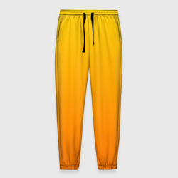 Мужские брюки 3D Оранжевый градиент
