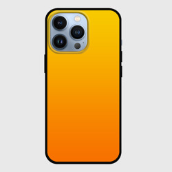 Чехол для iPhone 13 Pro Оранжевый градиент