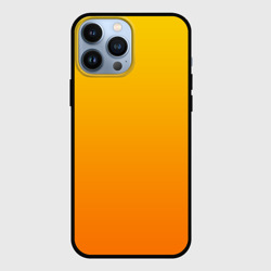 Чехол для iPhone 13 Pro Max Оранжевый градиент