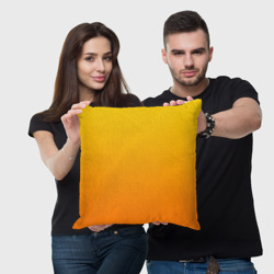 Подушка 3D Оранжевый градиент - фото 2